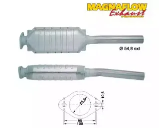 Катализатор MAGNAFLOW купить