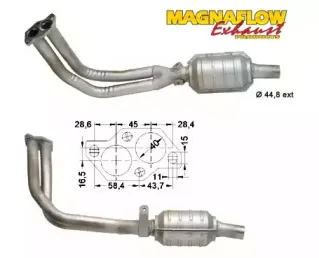 Катализатор MAGNAFLOW купить
