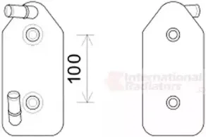 Масляный радиатор, автоматическая коробка передач VAN WEZEL купить
