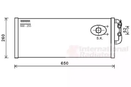 Радиатор, охлаждение двигателя VAN WEZEL купить