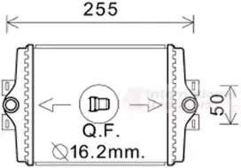 Радиатор, охлаждение двигателя VAN WEZEL купить
