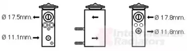 Расширительный клапан, кондиционер VAN WEZEL купить