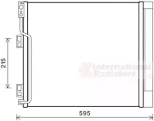Конденсатор, кондиционер VAN WEZEL купить