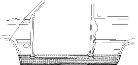 Накладка порога VAN WEZEL купить
