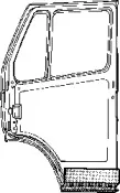 Дверь, кузов VAN WEZEL купить