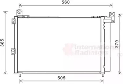 Конденсатор, кондиционер VAN WEZEL купить