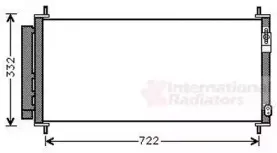 Конденсатор, кондиционер VAN WEZEL купить