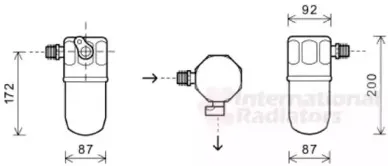 Осушитель, кондиционер VAN WEZEL купить