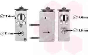 Расширительный клапан, кондиционер VAN WEZEL купить