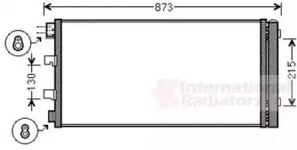 Конденсатор, кондиционер VAN WEZEL купить