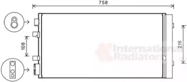 Конденсатор, кондиционер VAN WEZEL купить