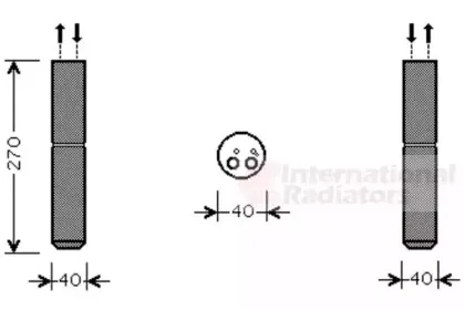 Осушитель, кондиционер VAN WEZEL купить