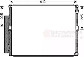 Конденсатор, кондиционер VAN WEZEL купить