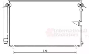 Конденсатор, кондиционер VAN WEZEL купить