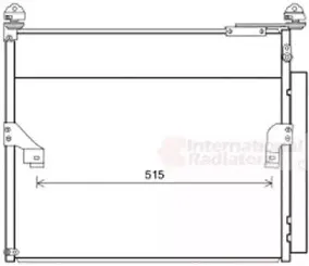 Конденсатор, кондиционер VAN WEZEL купить