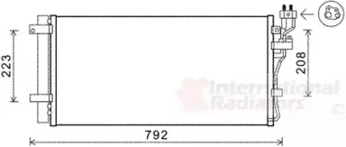 Конденсатор, кондиционер VAN WEZEL купить