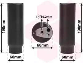 Осушитель, кондиционер VAN WEZEL купить