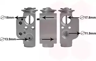 Расширительный клапан, кондиционер VAN WEZEL купить