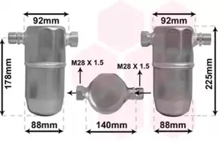Осушитель, кондиционер VAN WEZEL купить