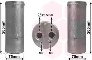 Осушитель, кондиционер VAN WEZEL купить