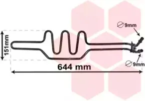 Масляный радиатор, рулевое управление VAN WEZEL купить