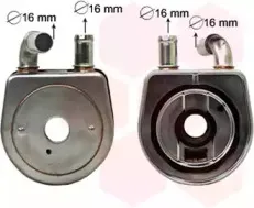 масляный радиатор, двигательное масло VAN WEZEL купить