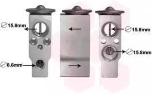 Расширительный клапан, кондиционер VAN WEZEL купить