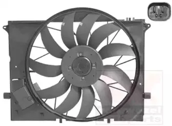 Вентилятор, охлаждение двигателя VAN WEZEL купить