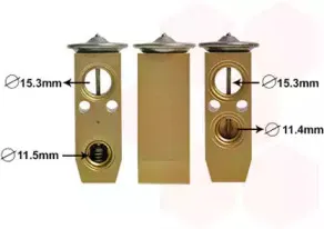 Расширительный клапан, кондиционер VAN WEZEL купить