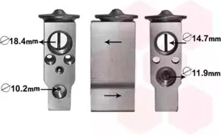 Расширительный клапан, кондиционер VAN WEZEL купить