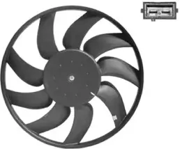 Вентилятор, охлаждение двигателя VAN WEZEL купить