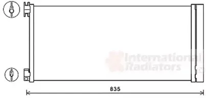 Конденсатор, кондиционер VAN WEZEL купить