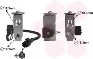 Расширительный клапан, кондиционер VAN WEZEL купить