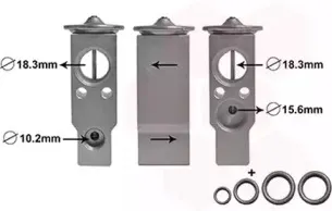 Расширительный клапан, кондиционер VAN WEZEL купить