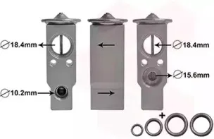 Расширительный клапан, кондиционер VAN WEZEL купить