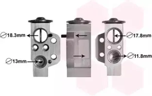 Расширительный клапан, кондиционер VAN WEZEL купить