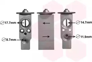 Расширительный клапан, кондиционер VAN WEZEL купить