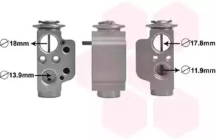 Расширительный клапан, кондиционер VAN WEZEL купить