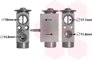 Расширительный клапан, кондиционер VAN WEZEL купить