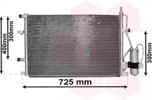Конденсатор, кондиционер VAN WEZEL купить