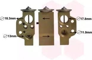 Расширительный клапан, кондиционер VAN WEZEL купить