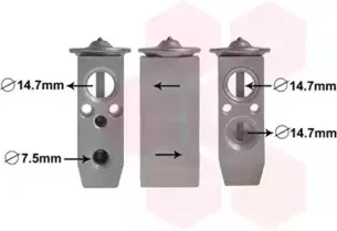 Расширительный клапан, кондиционер VAN WEZEL купить