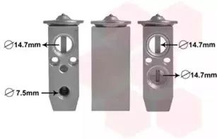 Расширительный клапан, кондиционер VAN WEZEL купить