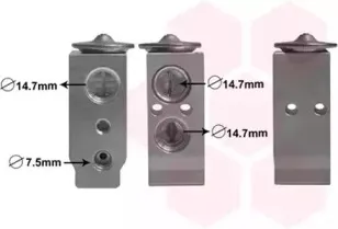 Расширительный клапан, кондиционер VAN WEZEL купить