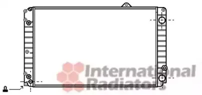 Радиатор, охлаждение двигателя VAN WEZEL купить