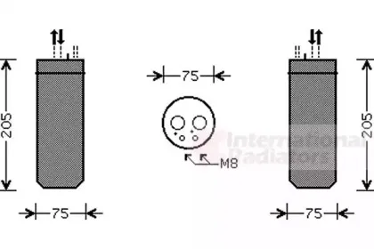 Осушитель, кондиционер VAN WEZEL купить