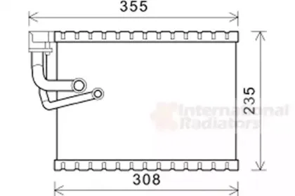 Испаритель, кондиционер VAN WEZEL купить