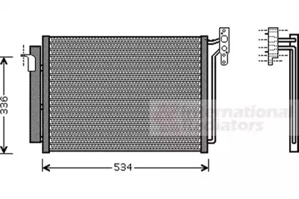 Конденсатор, кондиционер VAN WEZEL купить