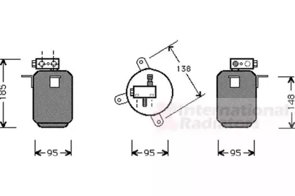 Осушитель, кондиционер VAN WEZEL купить