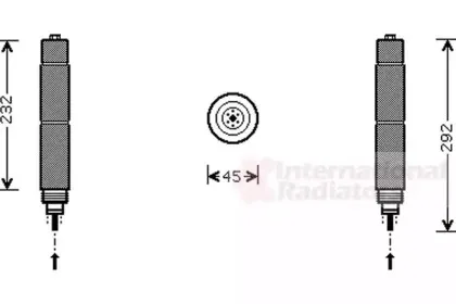 Осушитель, кондиционер VAN WEZEL купить